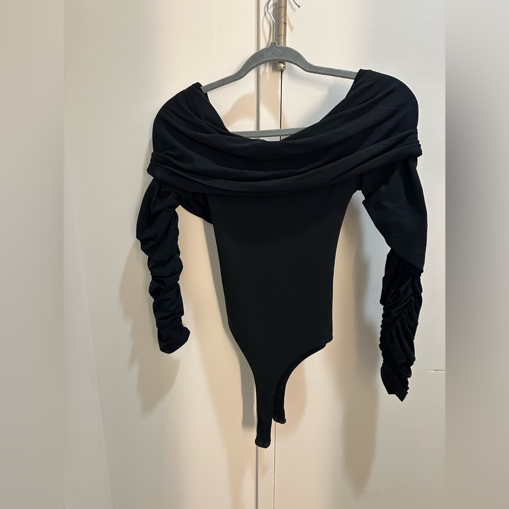 Khaite Cibo bodysuit in Black retail $1200 - Picture 5 of 6